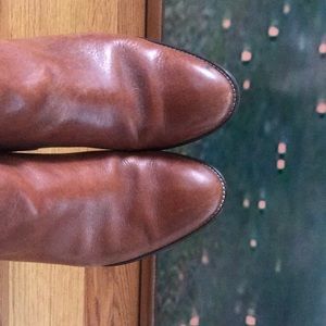 Madewell Billie boot in brown leather